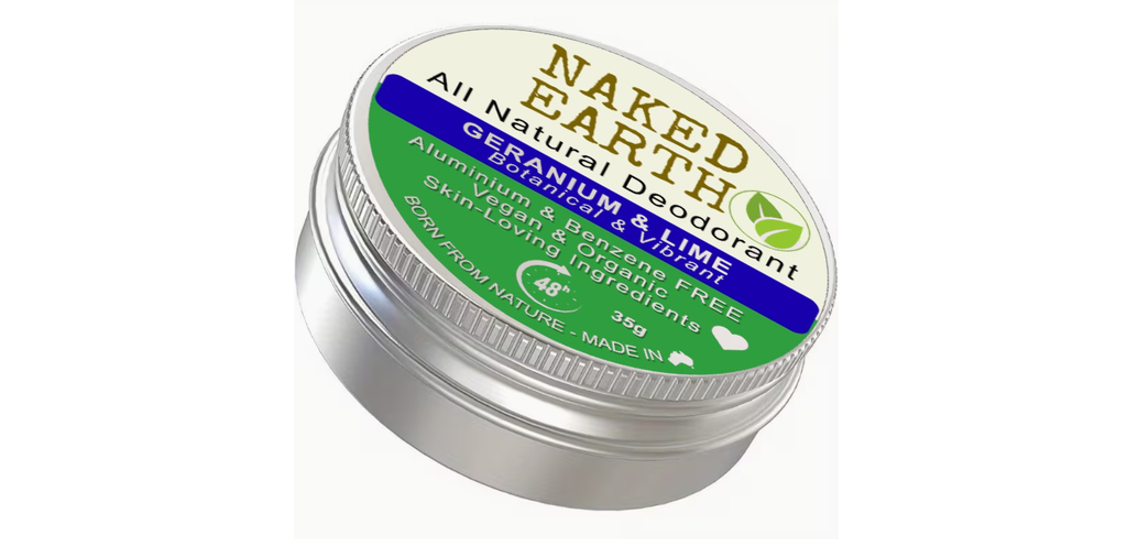 Geranium & Lime Deodorant - Botanical & Vibrant