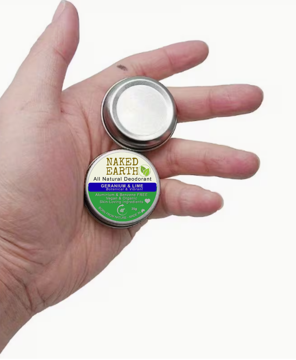 Geranium & Lime Deodorant - Botanical & Vibrant