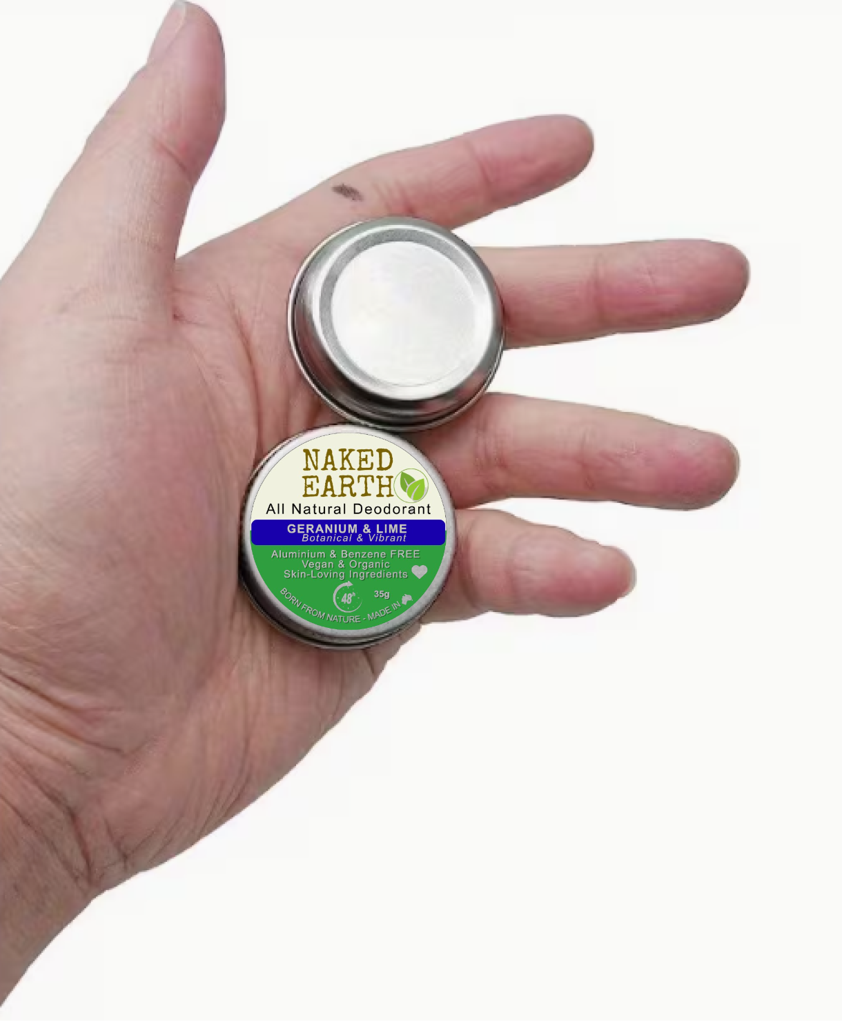 Geranium & Lime Deodorant - Botanical & Vibrant