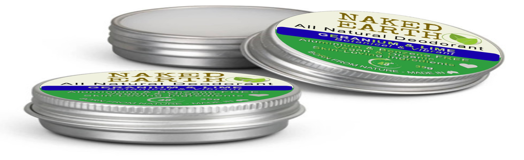 Geranium & Lime Deodorant - Botanical & Vibrant