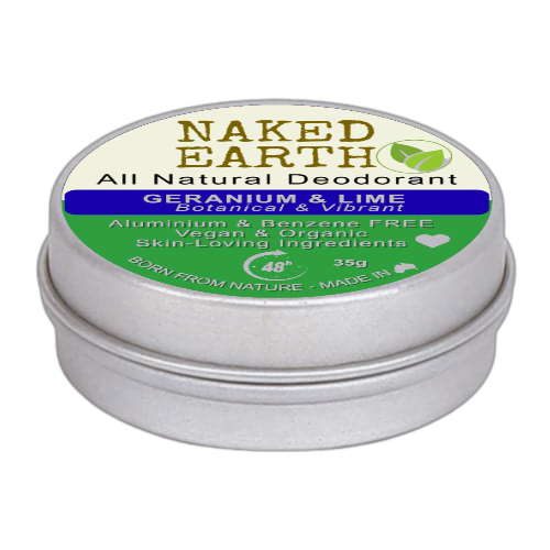 Geranium & Lime Deodorant - Botanical & Vibrant